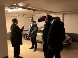 True Crime Documentary being filmed with Privatdetektiv / Private Detective Claes Ekman of www.bureau-ekman.com in Sverige / Sweden solv. the Zlatan Ibrahimovic